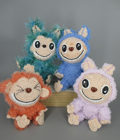 🐾 Amigurumi Labubu – Hecho a Mano