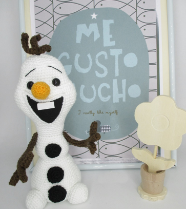 ⛄ Amigurumi Olaf – Hecho a Mano