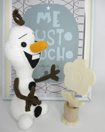 ⛄ Amigurumi Olaf – Hecho a Mano