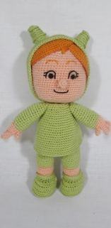 🧒 Amigurumi Nina de Pocoyó – Hecho a Mano