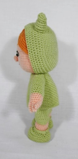 🧒 Amigurumi Nina de Pocoyó – Hecho a Mano