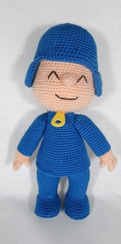 👦 Amigurumi Pocoyó – Hecho a Mano