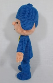 👦 Amigurumi Pocoyó – Hecho a Mano