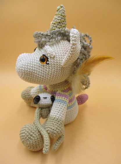 🦄 Unicornio Alado – Amigurumi Hecho a Mano