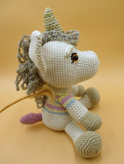 🦄 Unicornio Alado – Amigurumi Hecho a Mano