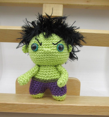 💚 Hulk – Amigurumi Hecho a Mano