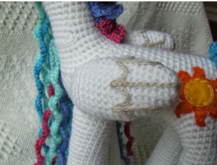 🦄 Princesa Celestia – Amigurumi Hecho a Mano