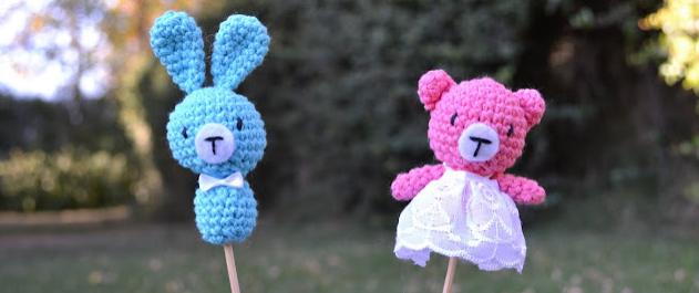 🐰🐻 Recuerdos de Bautizo – Amigurumi Hecho a Mano