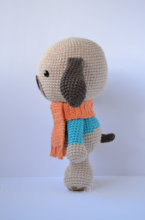 🐶 Perritos con Bufanda – Amigurumi Hecho a Mano
