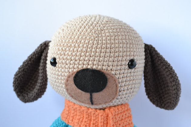 🐶 Perritos con Bufanda – Amigurumi Hecho a Mano