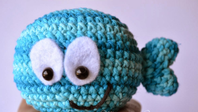 🐟 Pececillo Azul – Amigurumi Hecho a Mano
