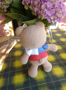 🇨🇱🧸 Osito Chileno – Amigurumi Hecho a Mano