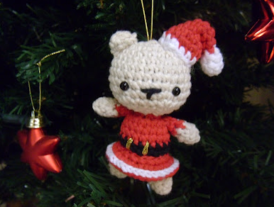 🎄🧸 Osito Navideño – Amigurumi Hecho a Mano