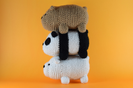 🐻 Osos Escandalosos – Amigurumis Hechos a Mano