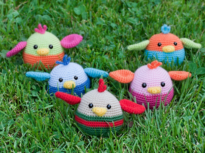 🐦 Pajarito de Colores – Amigurumi Hecho a Mano