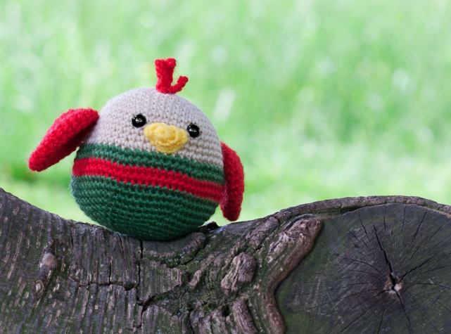 🐦 Pajarito de Colores – Amigurumi Hecho a Mano