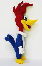 😂 El Pájaro Loco – Amigurumi Hecho a Mano