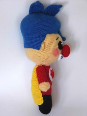 🎪 Payaso Plim Plim – Amigurumi Hecho a Mano