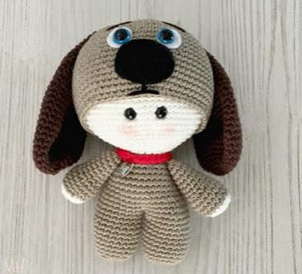 🐶 Yoyo Perrito – Amigurumi Hecho a Mano