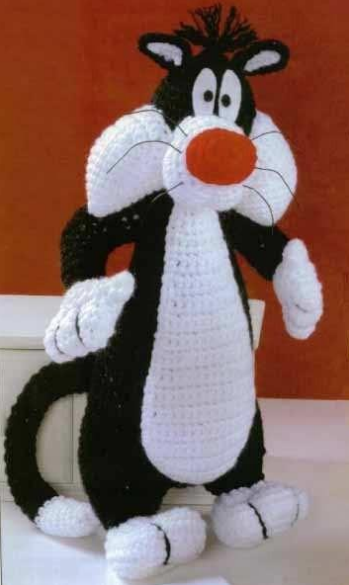 🐱 Silvestre – Amigurumi Hecho a Mano