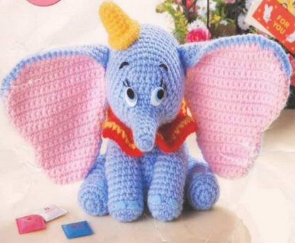 🐘 Dumbo – Amigurumi Hecho a Mano