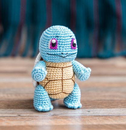 🐢 Squirtle Pokémon – Amigurumi Hecho a Mano