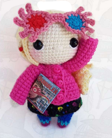 🌙 Luna Lovegood – Amigurumi Hecho a Mano