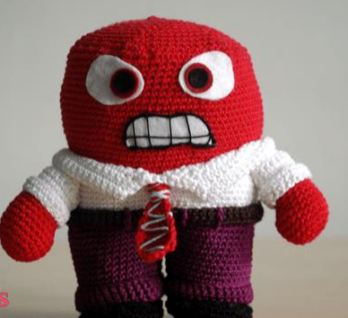 😡 Furia – Amigurumi Hecho a Mano