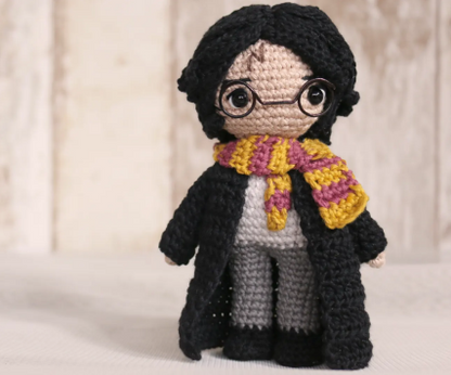 ⚡ Amigurumi Harry Potter – Hecho a Mano