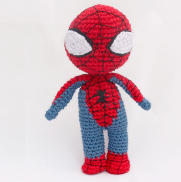 🕷️ Amigurumi Spider-Man – Hecho a Mano