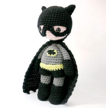 🦇 Amigurumi Batman – Hecho a Mano