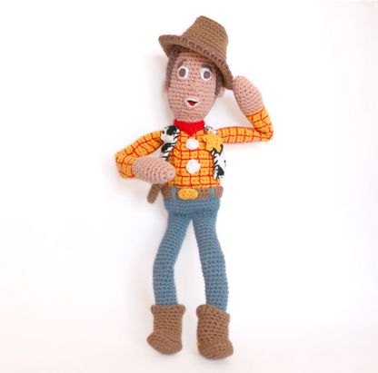 🤠 Amigurumi Woody – Toy Story Hecho a Mano