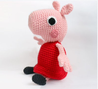 🐷 Amigurumi Peppa Pig – Hecho a Mano