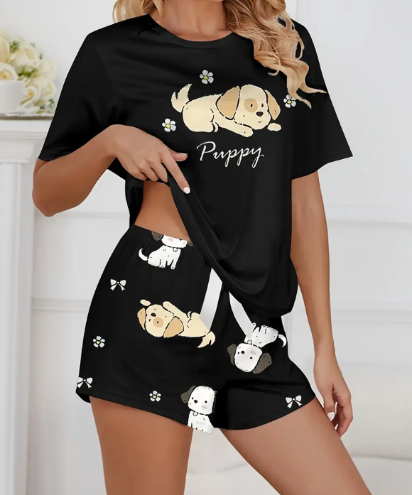 🐶 Conjunto de Pijama “Puppy Love”