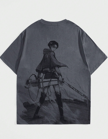 🖤 Polera Oversized “Levi Ackerman”
