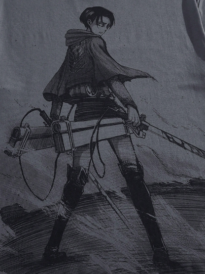 🖤 Polera Oversized “Levi Ackerman”