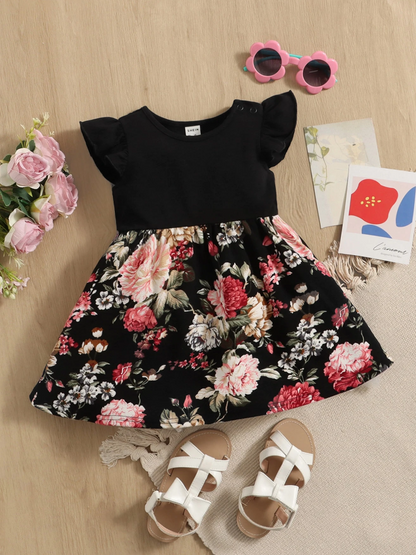 🌸 Vestido “Jardín Nocturno”