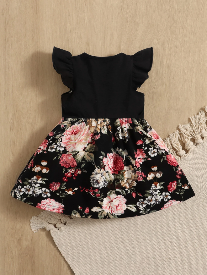 🌸 Vestido “Jardín Nocturno”