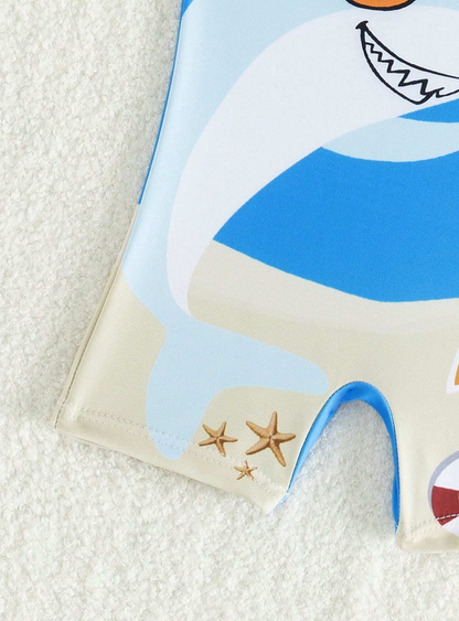 🦈 Traje de Baño Bebé “Shark Beach”