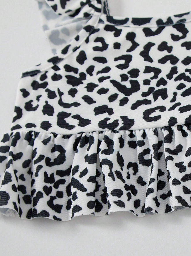 🐆 Bikini Infantil – Estilo Festival Choco-L