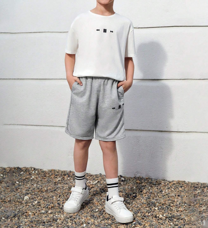 🎮 Set Infantil – Camiseta + Shorts Gráfico