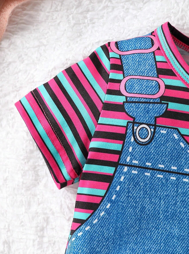 🦄 Vestido Bebé “Unicorn Denim”