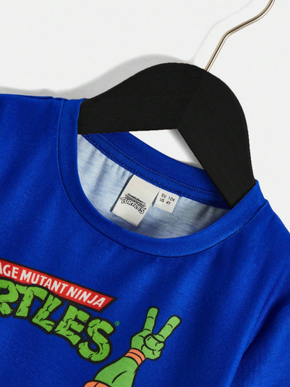 🐢 Camiseta Infantil – Teenage Mutant Ninja Turtle