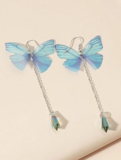 🦋 Pendientes Alas de Mariposa – Diseño Etéreo