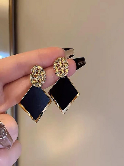 ◼️ Pendientes Geométricos – Elegancia Moderna