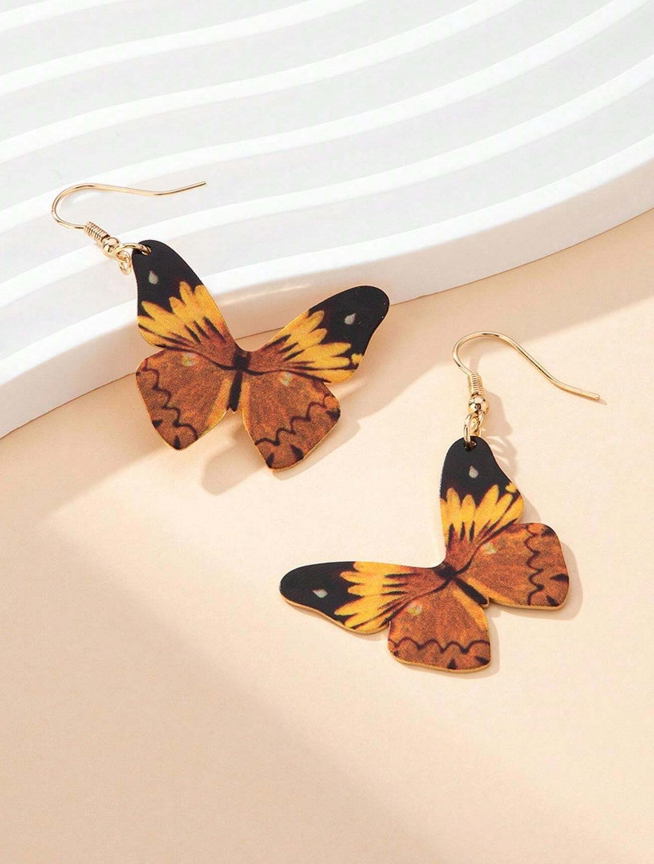🦋 Pendientes Mariposa – Diseño Natural y Vibrante