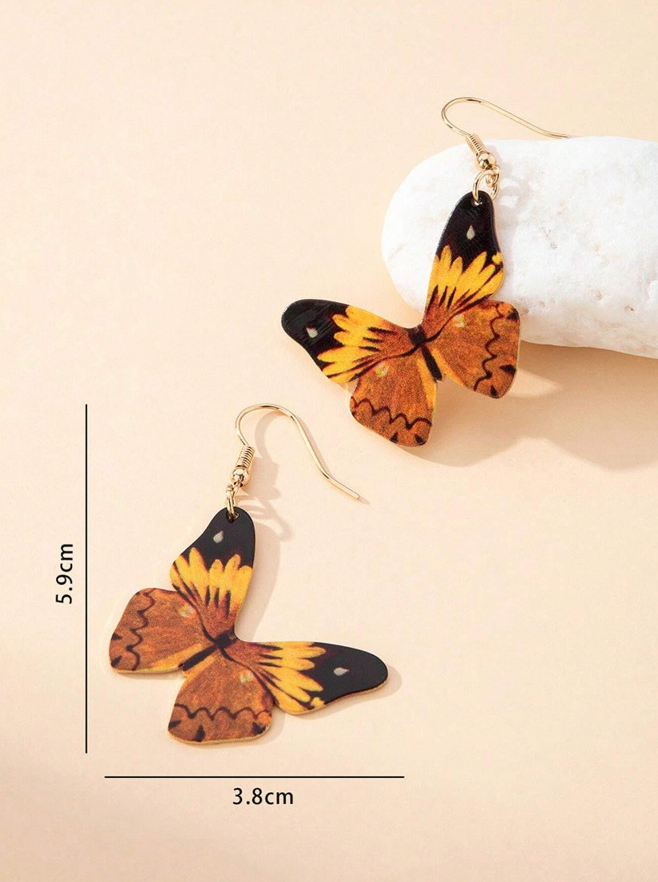 🦋 Pendientes Mariposa – Diseño Natural y Vibrante