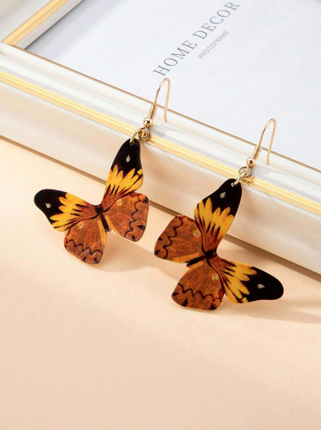 🦋 Pendientes Mariposa – Diseño Natural y Vibrante