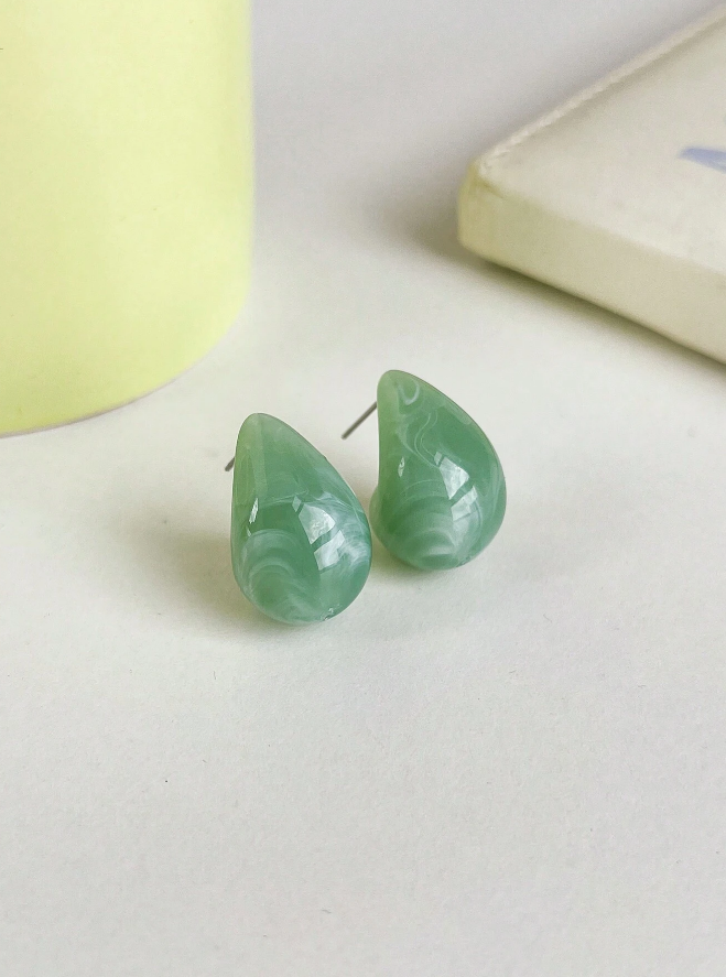 💫 Pendientes Gota – Diseño Bohemio & Acabado Brillante