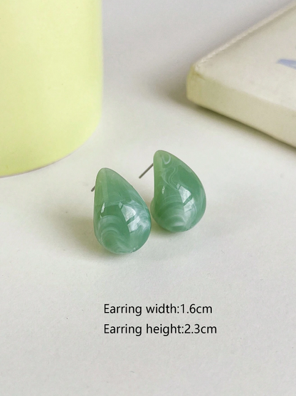💫 Pendientes Gota – Diseño Bohemio & Acabado Brillante